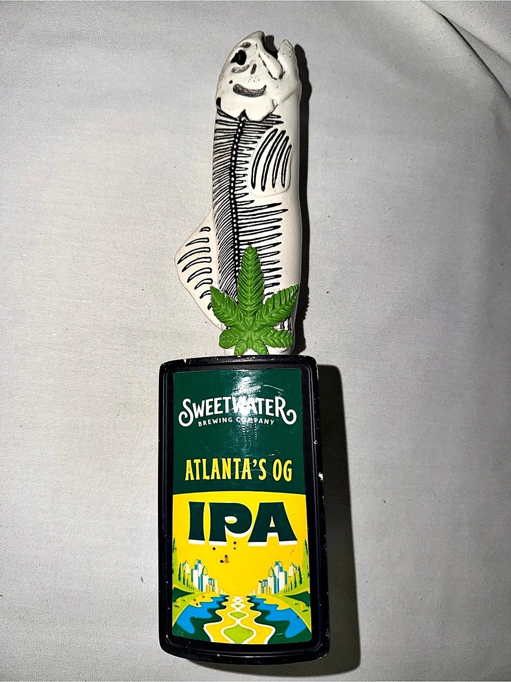 SweetWater Brewing Company SweetWater Atlanta's OG IPA Fish Tap Handle
